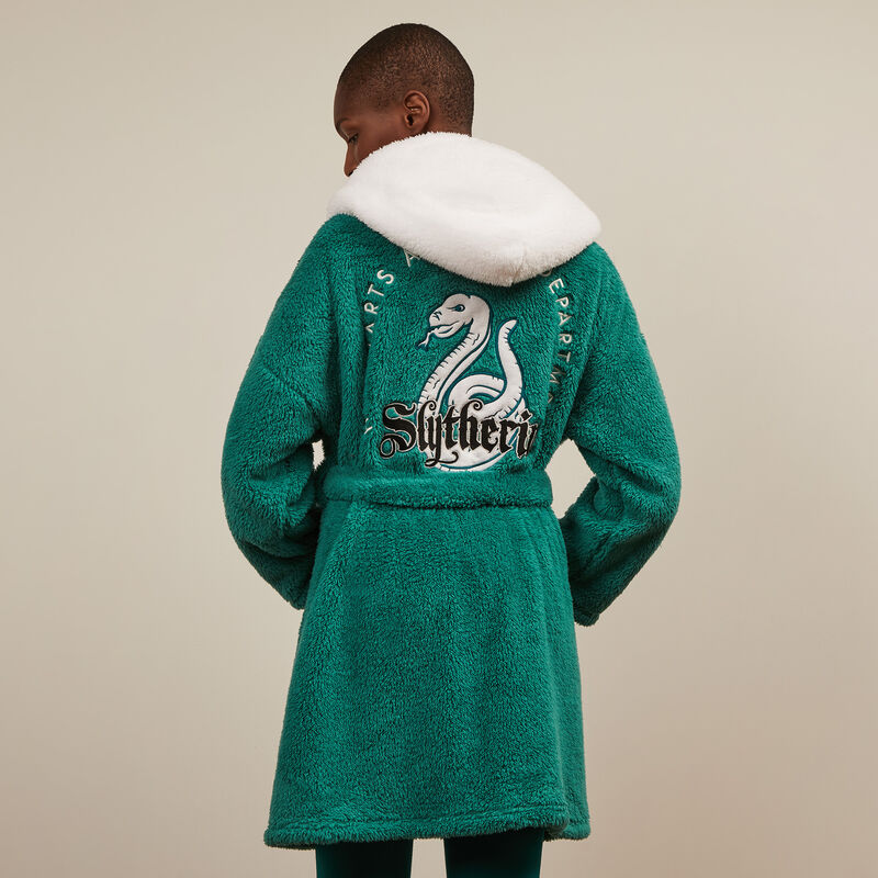 albornoz de polar Slytherin - verde albornoz de polar Slytherin - verde;