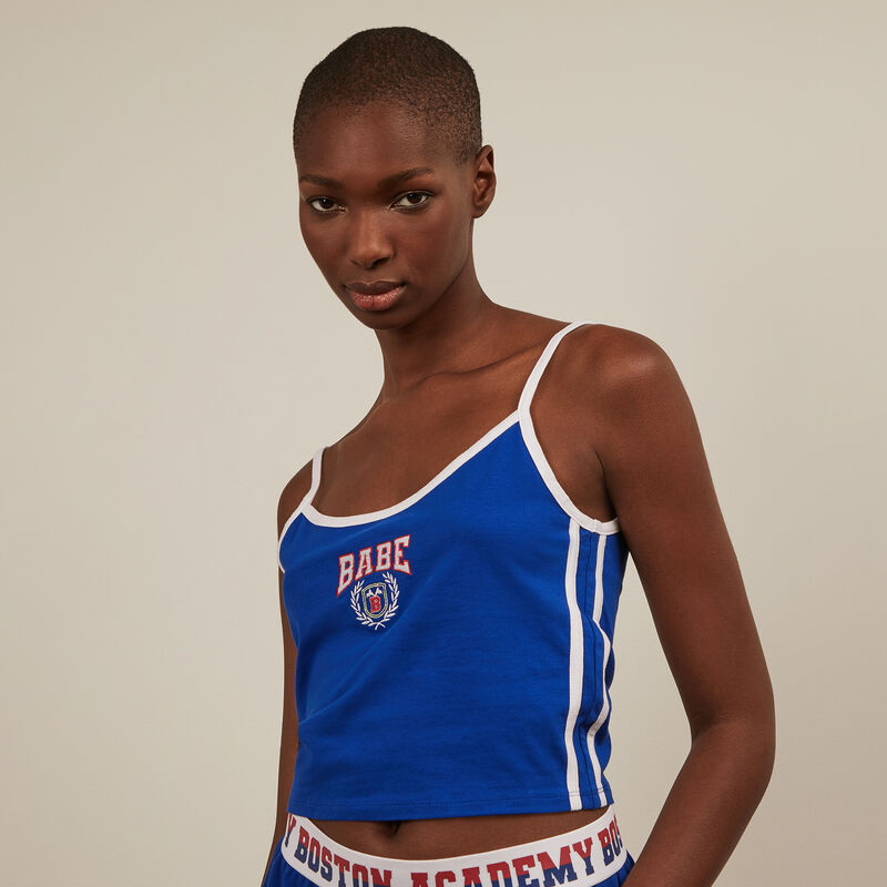 Camiseta de tirantes Babe - azul Camiseta de tirantes Babe - azul ;
