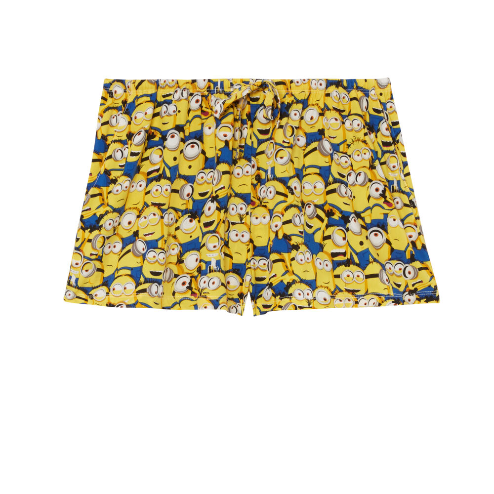 Shorts con motivos los minions - blanco blanco.