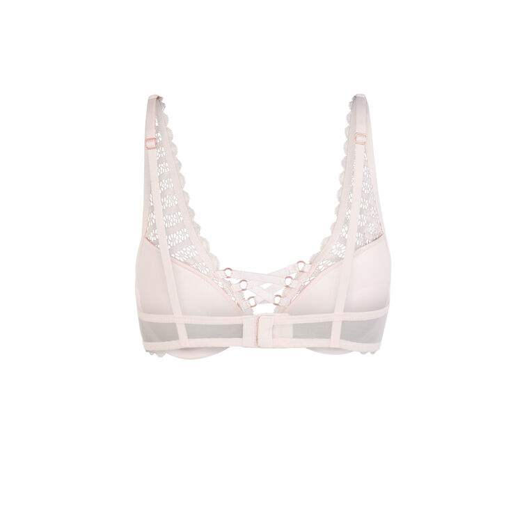 Sujetador push-up rosa empolvado modiz Sujetador push-up rosa empolvado modiz;