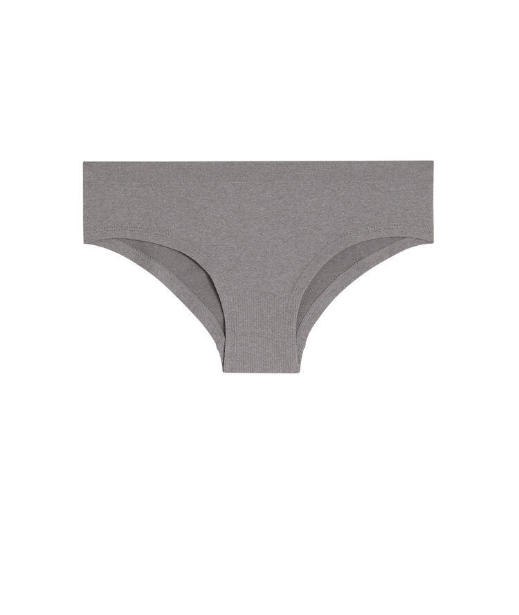 Culotte con mensaje labitchiz gris.
