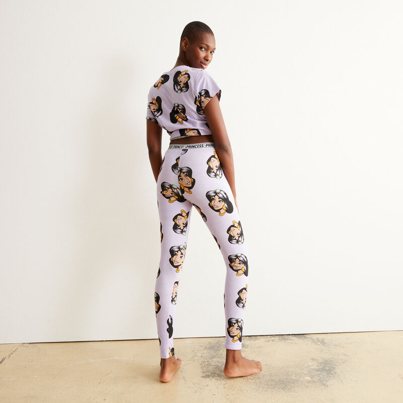 leggings con motivos de Jasmine - violeta leggings con motivos de Jasmine - violeta;