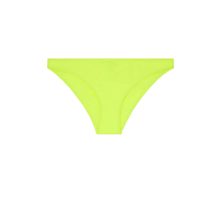 Maillot de baño amarillo fluo nosymetriz amarillo fluo.