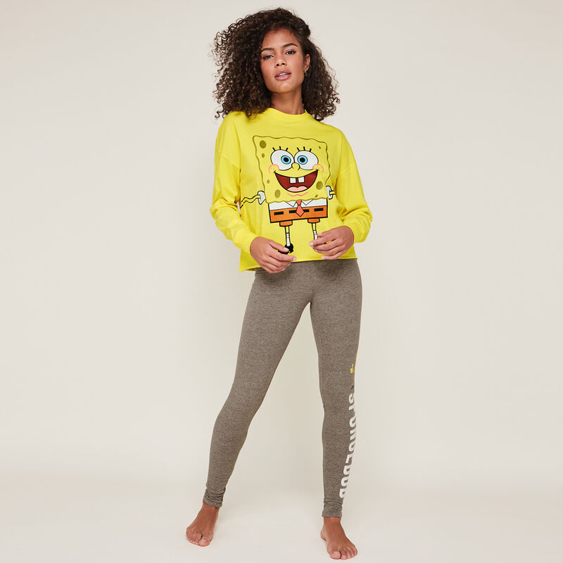 Leggings con estampado bob esponja bralongiz Leggings con estampado bob esponja bralongiz;