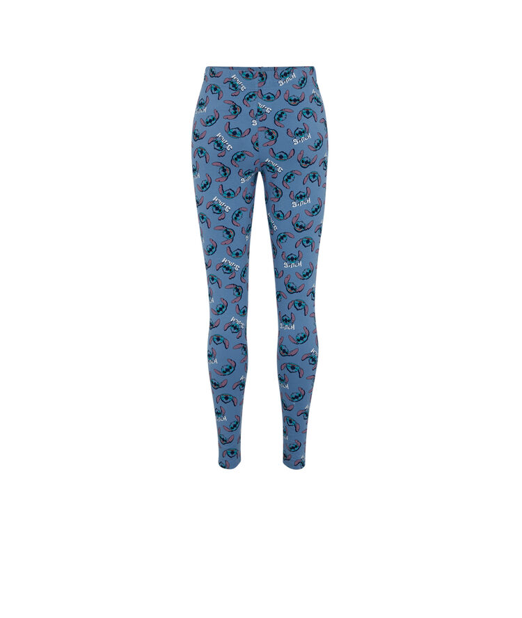 Leggings con estampado stitch - azul azul.