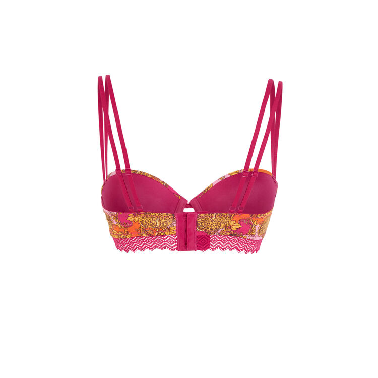 Sujetador corpiño push-up rosa boardizfleuriz Sujetador corpiño push-up rosa boardizfleuriz;