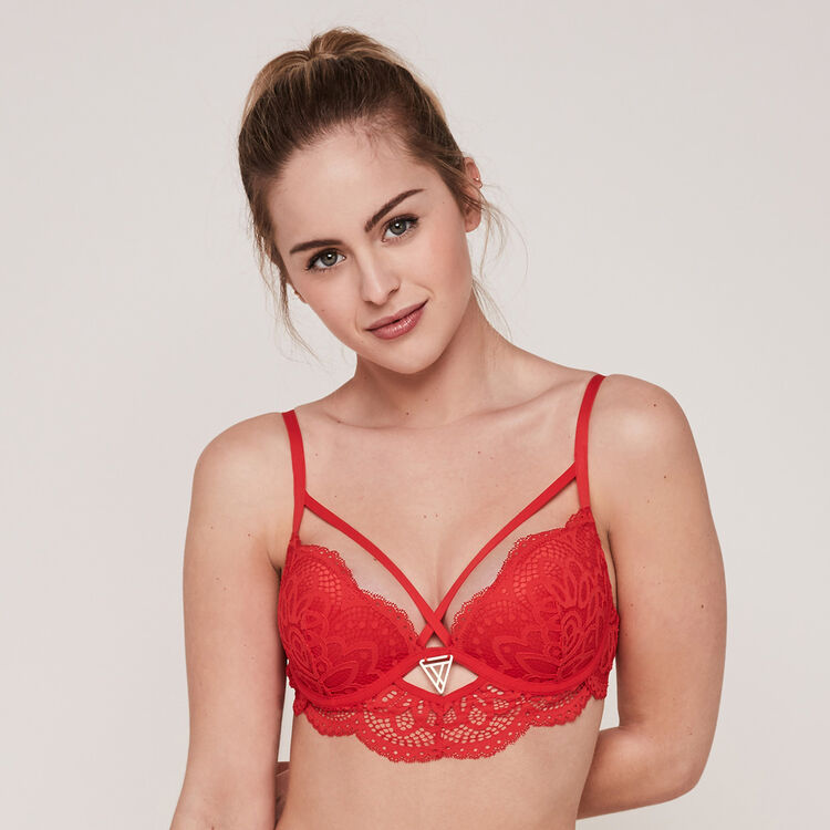 Braguita brasileña roja precieusiz rojo.