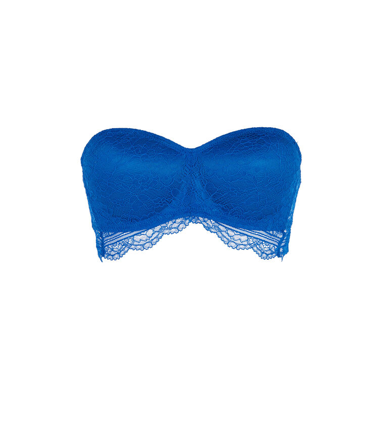 Sujetador sin tirantes azul everydayiz azul.
