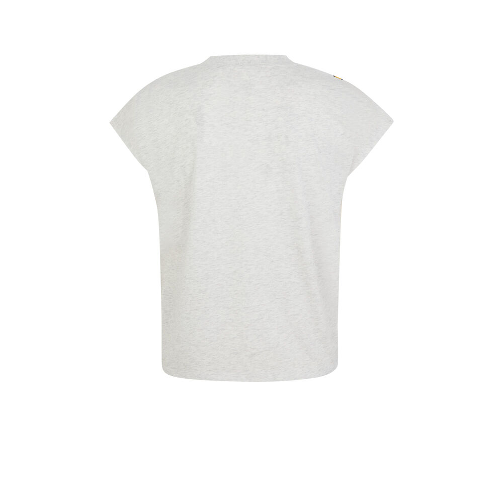 Top con estampado de simba - gris gris.