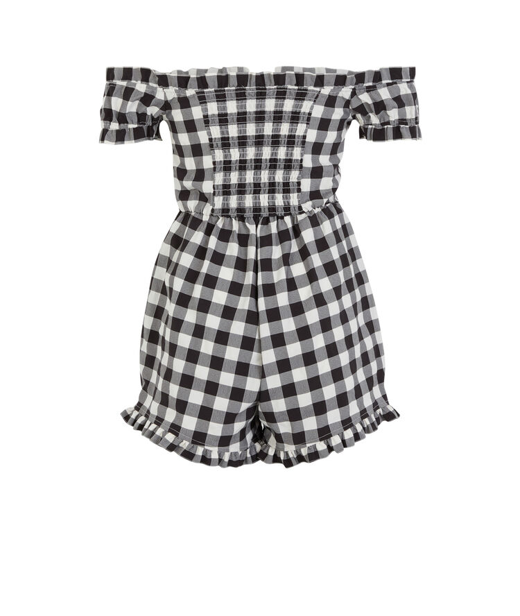 Mono con estampado de cuadros - negro negro.