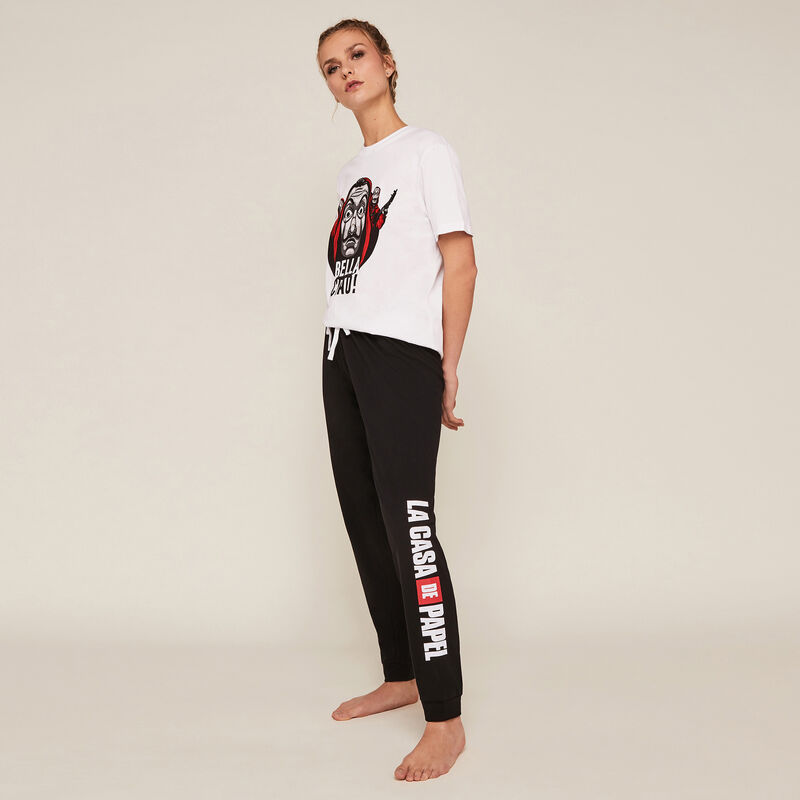 Pantalón de La Casa de Papel - negro Pantalón de La Casa de Papel - negro;