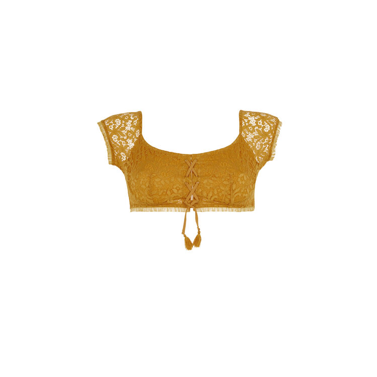 Sujetador sin tirantes ocre Dorothiz Sujetador sin tirantes ocre Dorothiz;