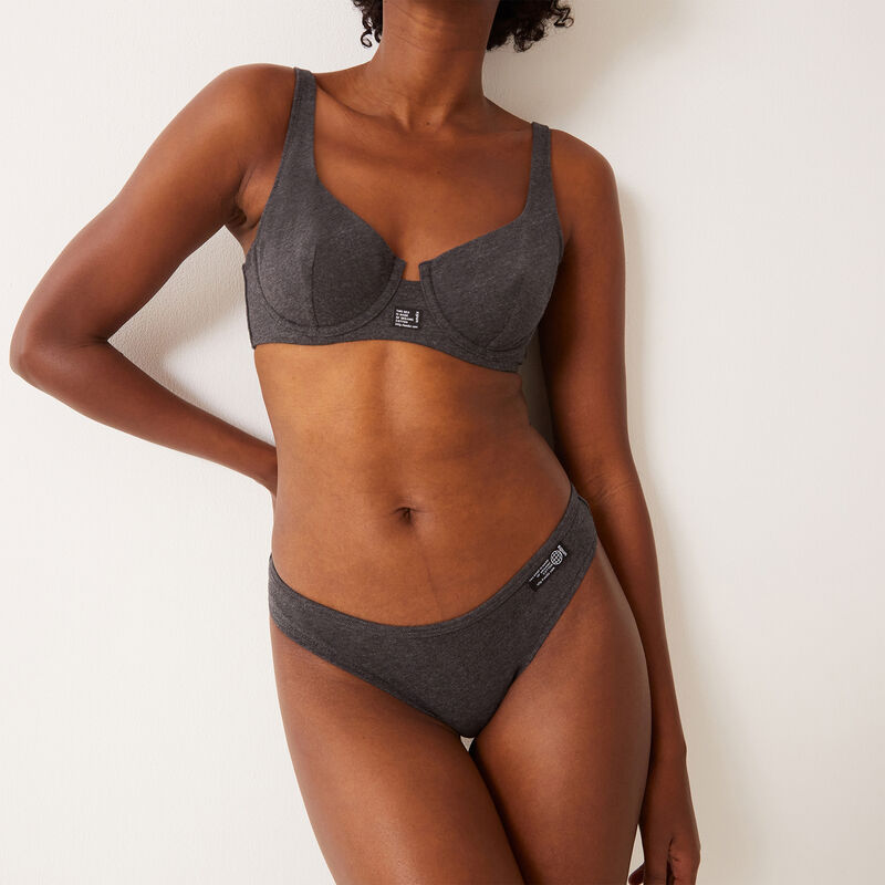 Braguita con mensaje wecare - gris Braguita con mensaje wecare - gris;