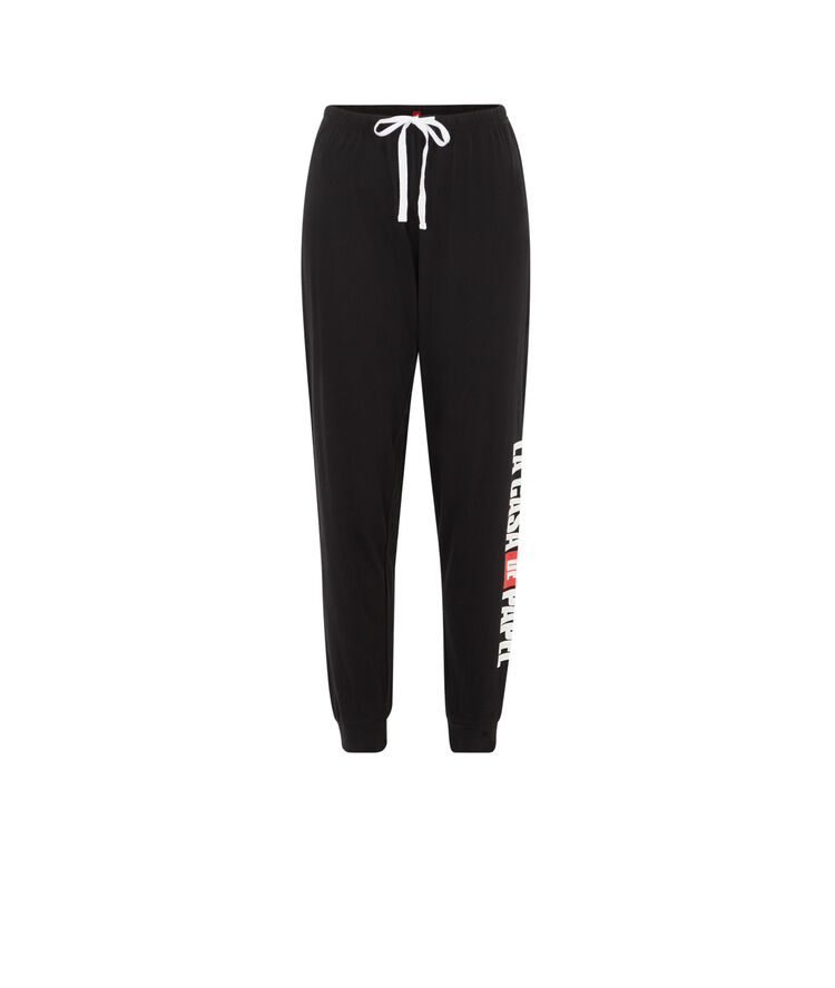 Pantalón de la casa de papel - negro negro.