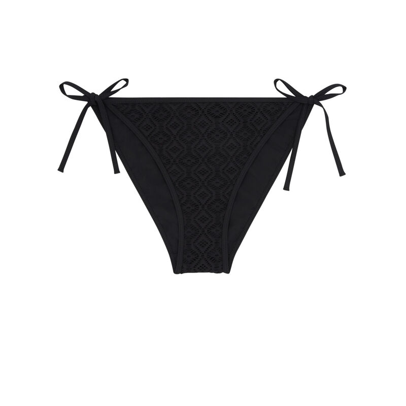 Braguita de bikini negra Islacrochiz Braguita de bikini negra Islacrochiz;