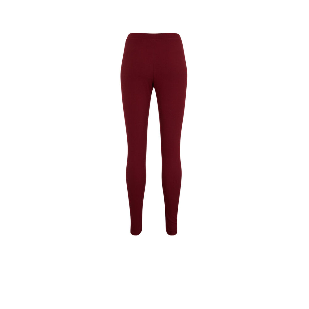 Legging liso - burdeos burdeos.