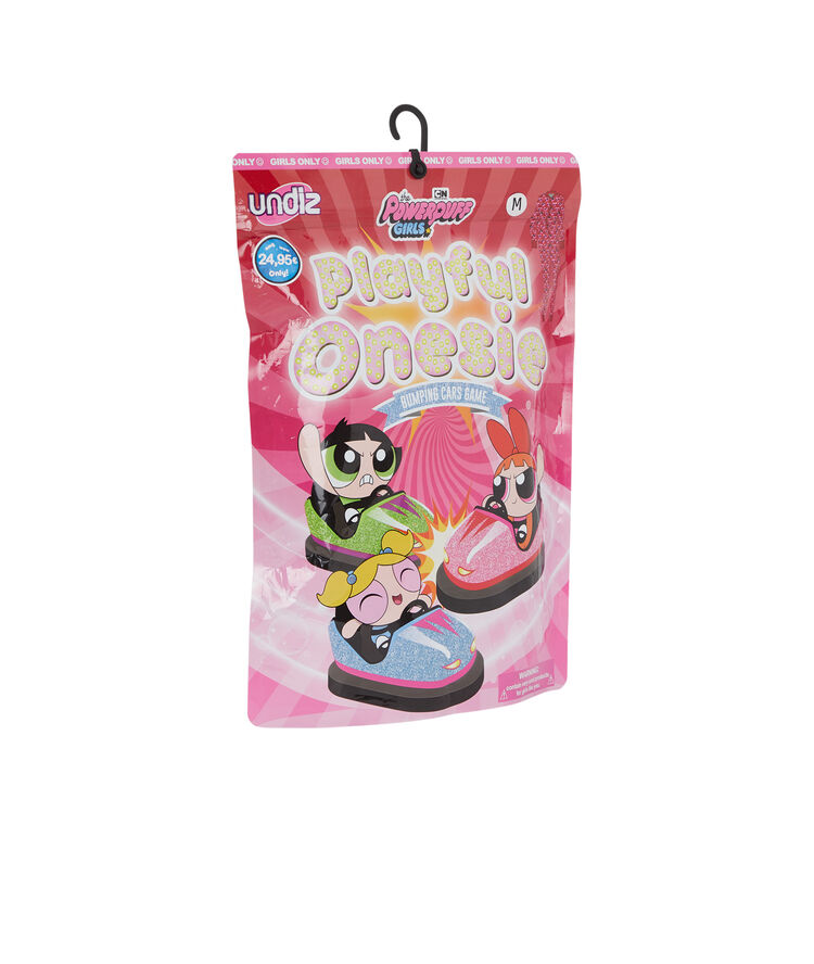 Mono de manga larga estampado las supernenas nananiz rojo.