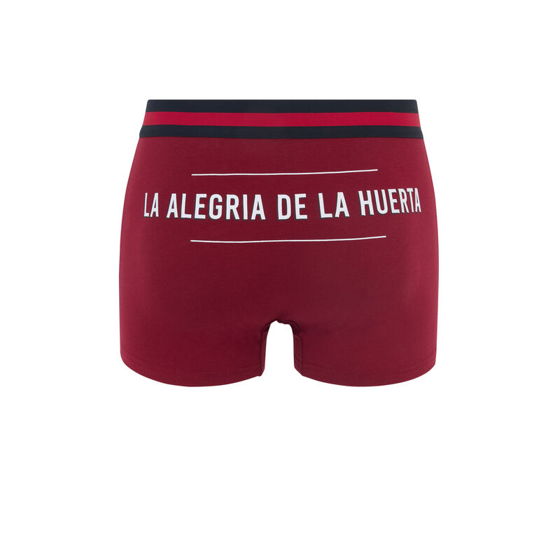 Bóxer de algodón con mensaje espsorryfaitiz Bóxer de algodón con mensaje espsorryfaitiz;