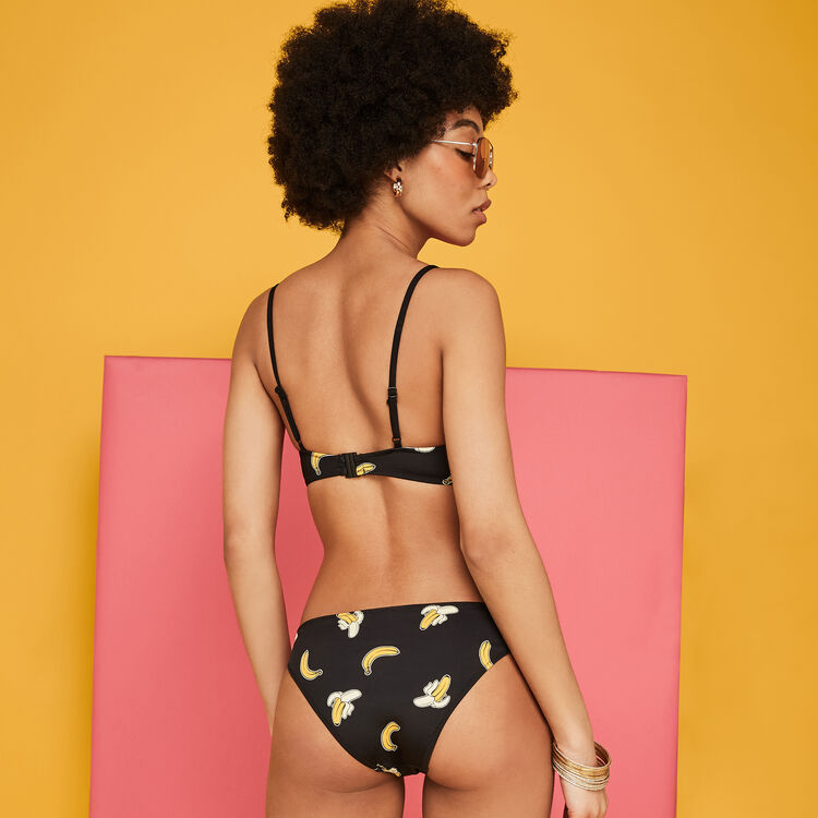 Braguita de bikini negra plataniz black.