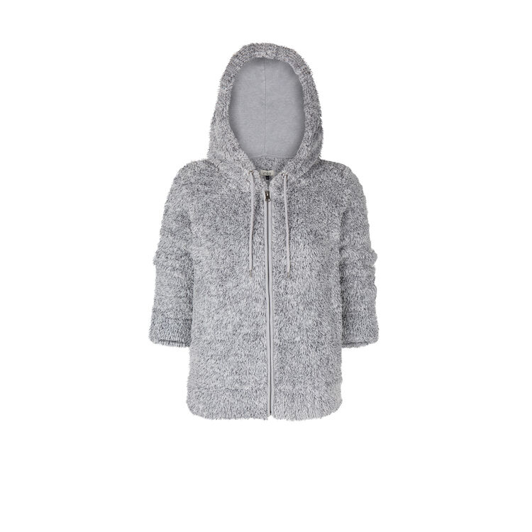 Chaqueta gris polairiz Chaqueta gris polairiz;