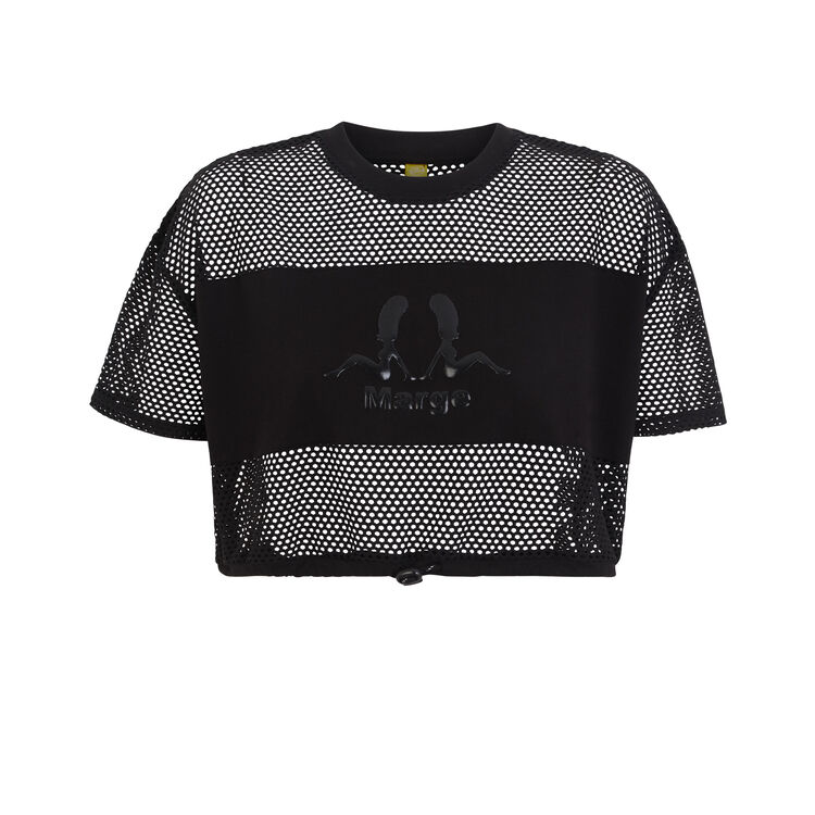 Camiseta negro meshmargiz negro.