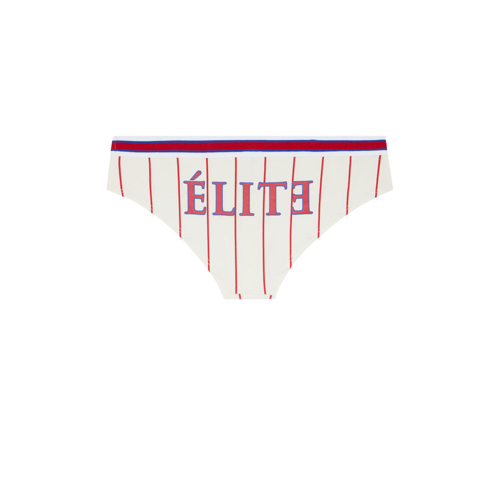 Braguita culotte élite - blanca blanco.