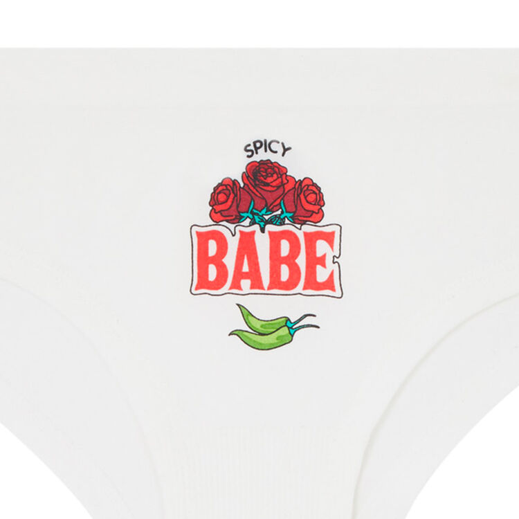 Braguita culotte blanco roto spiciz Braguita culotte blanco roto spiciz;