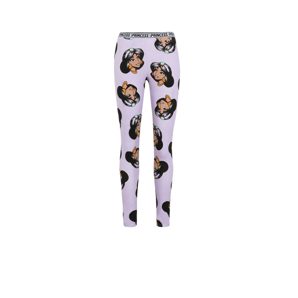 Leggings con motivos de jasmine - violeta violeta.