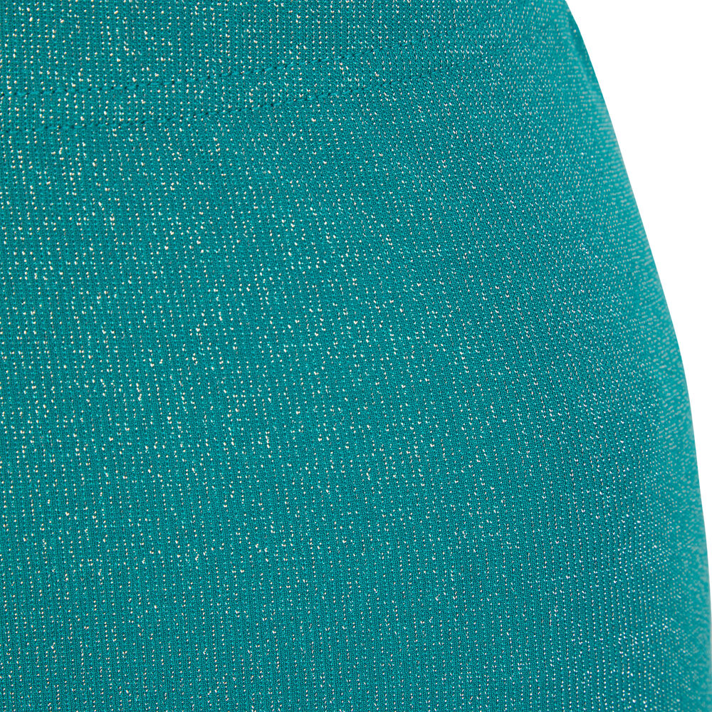 Mallas de ciclista con hilos metalizados - verde verde.