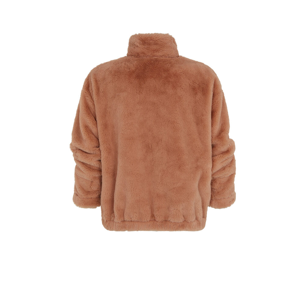 Sudadera de polar - marrón marrón.