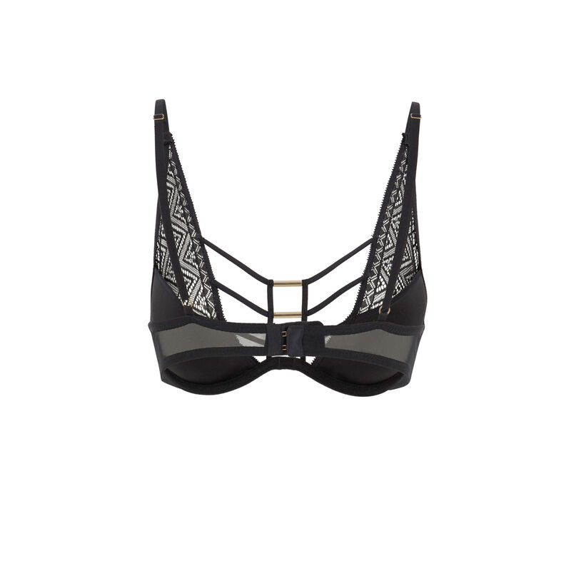 Sujetador push-up negro downtowniz Sujetador push-up negro downtowniz;