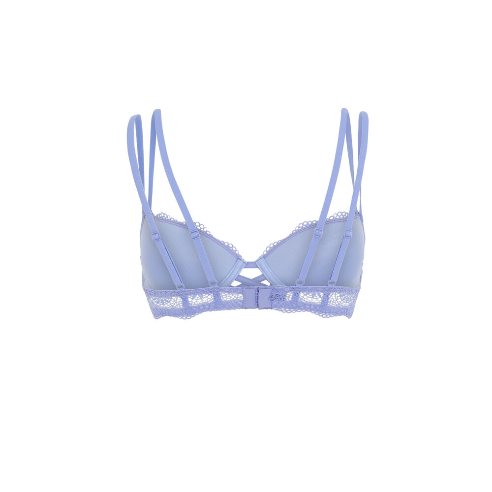 Sujetador de encaje push-up - azul cielo azul cielo.