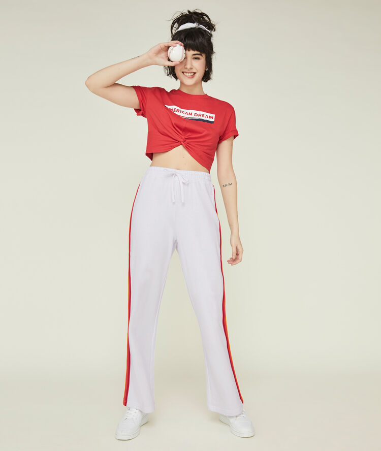 Pantalón blanco rainboniz white.