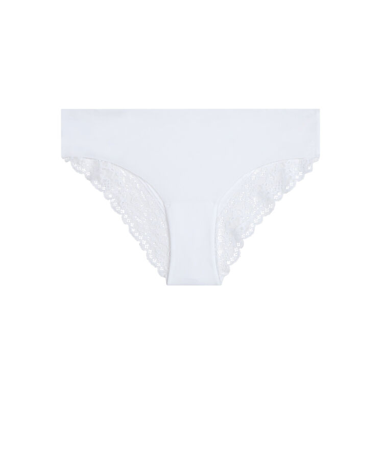 Braguita de microfibra shomiz blanco.