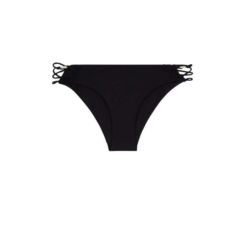 Parte de abajo de maillot de baño negro pachucaniz negro.