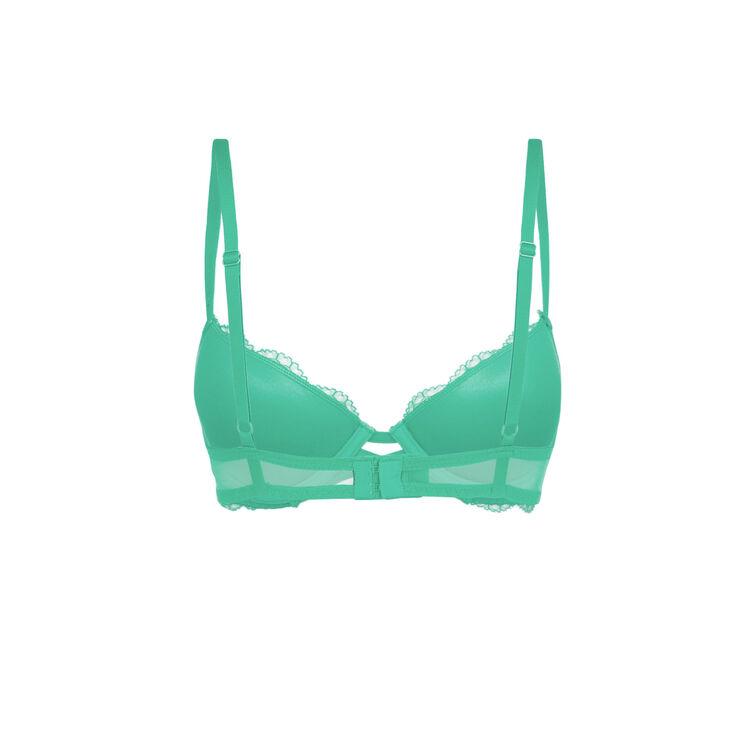 Sujetador push-up verde esmeralda everydayiz verde.