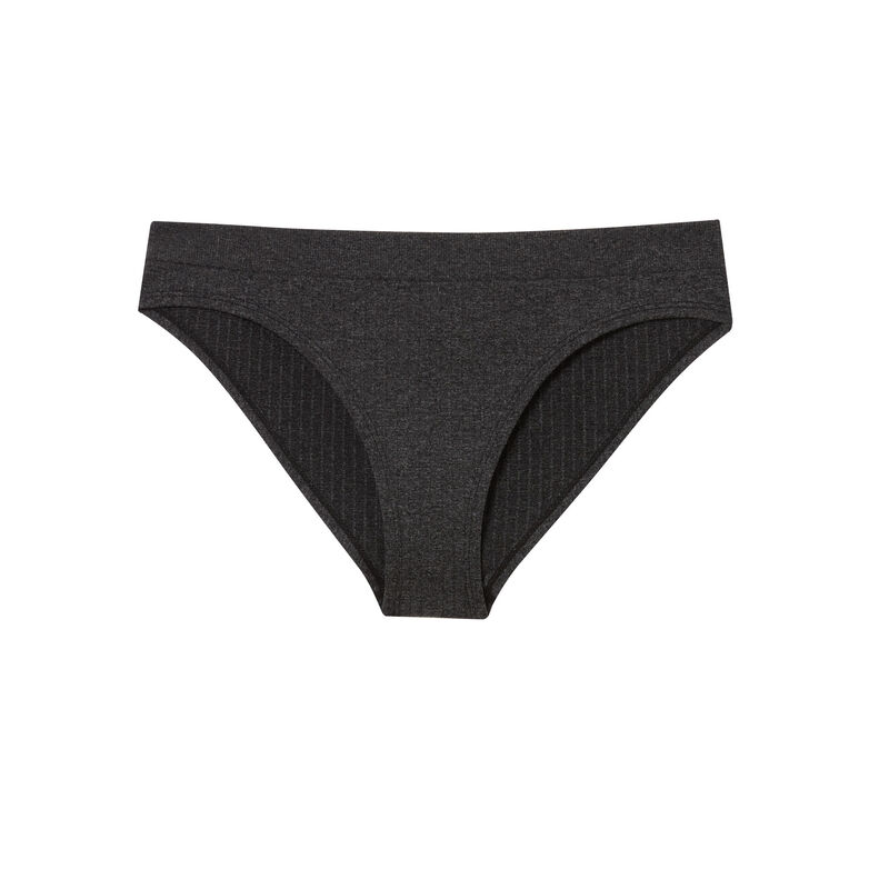 Braguita sin costuras - gris oscuro Braguita sin costuras - gris oscuro;