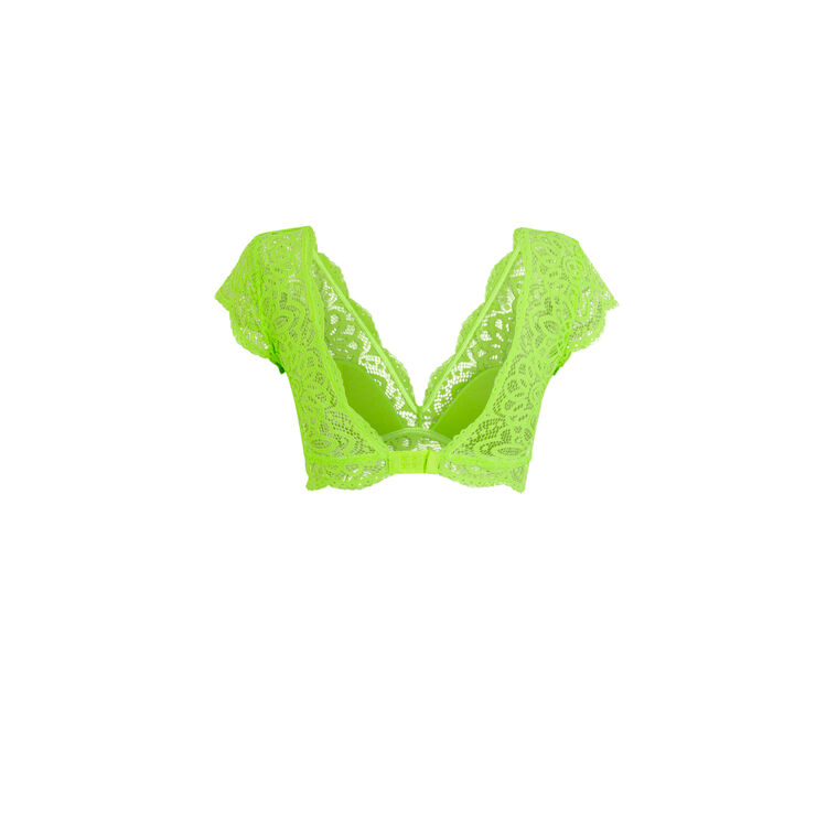 Sujetador brassière amarillo fluorescente tripoliz amarillo.