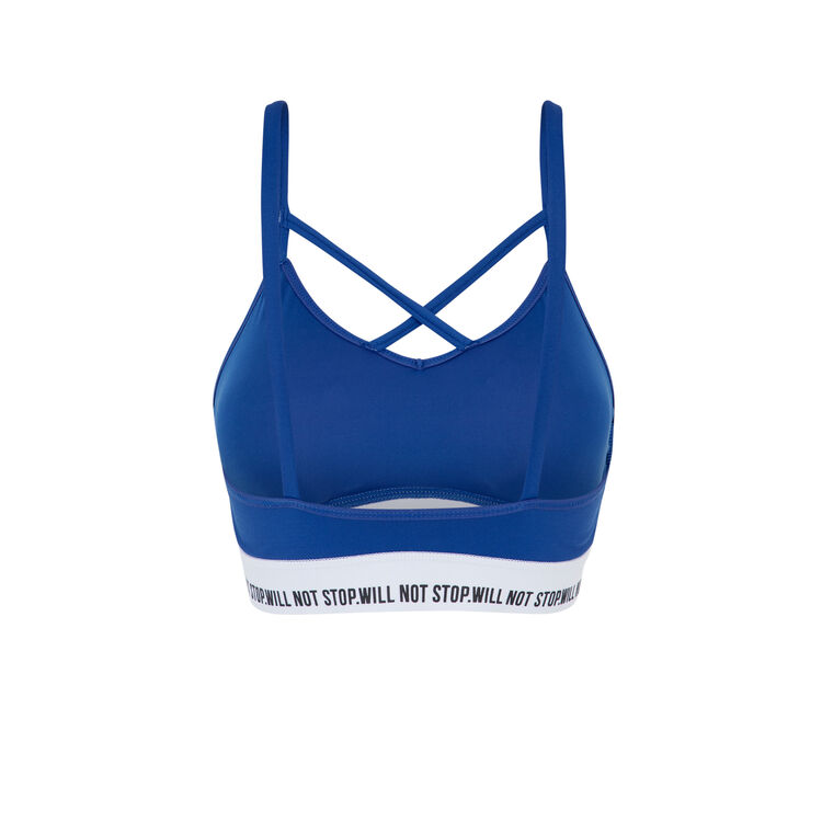 Sujetador deportivo azul funpoweriz Sujetador deportivo azul funpoweriz;