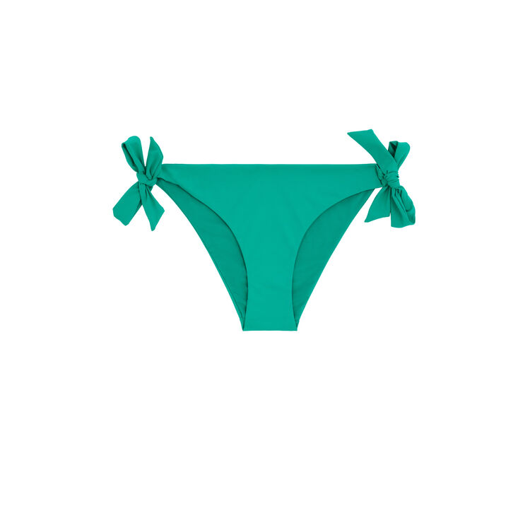 Parte de abajo de bikini verde esmeralda fusioniz verde.