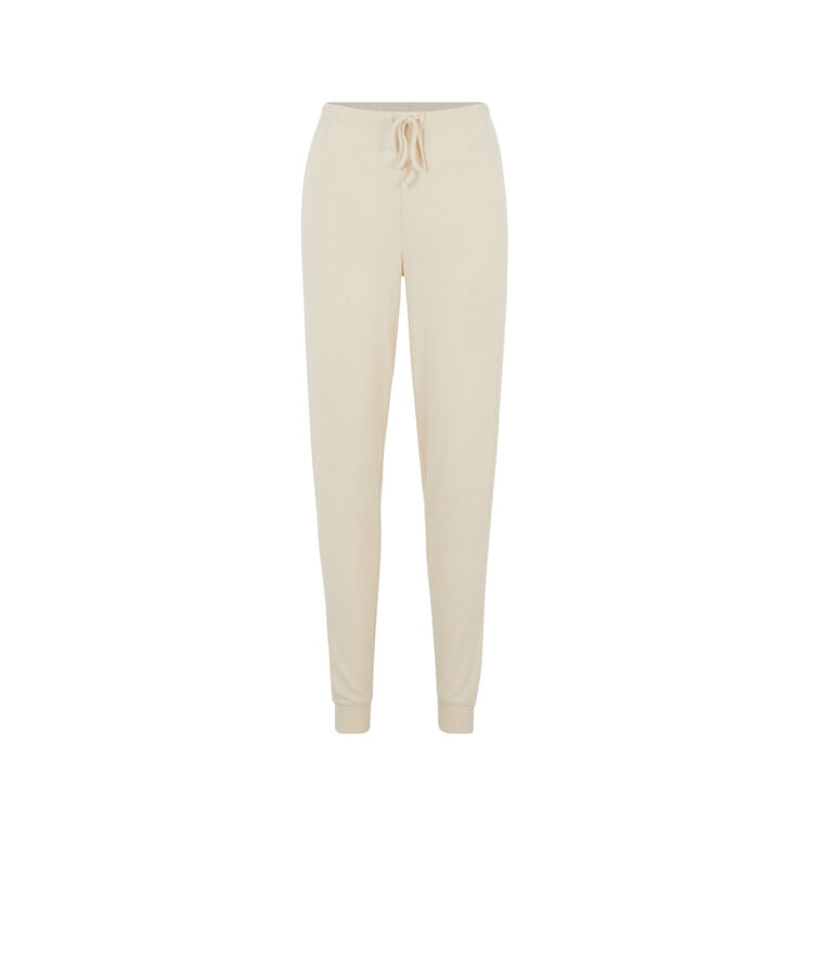 Pantalón de punto - blanco roto crudo.