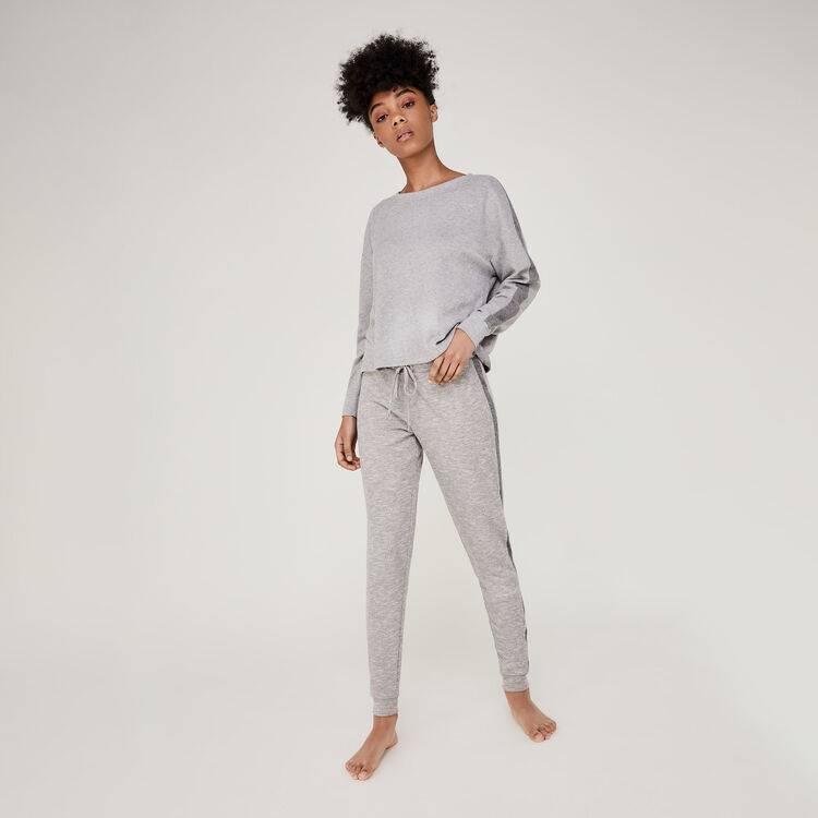 Pantalón largo gris girlaciz Pantalón largo gris girlaciz;