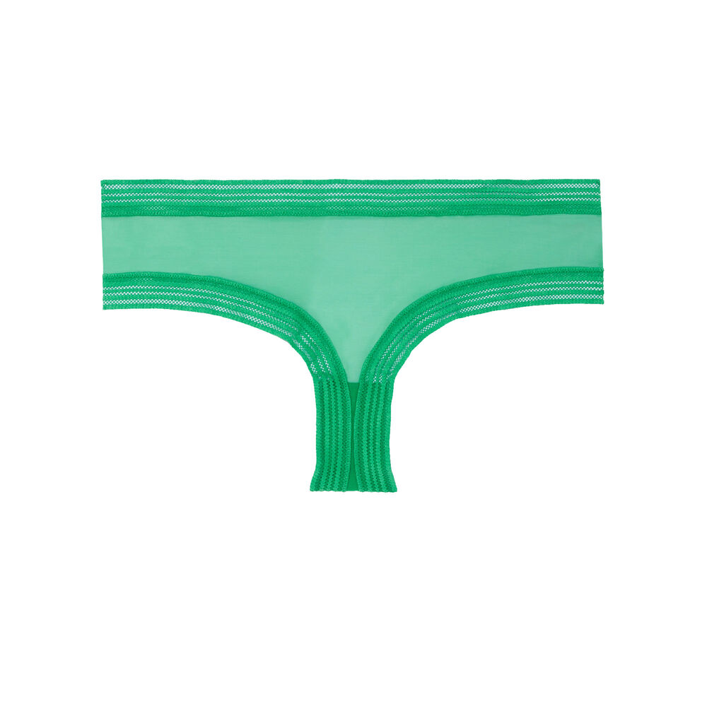 Braguita culotte de tul - verde verde.