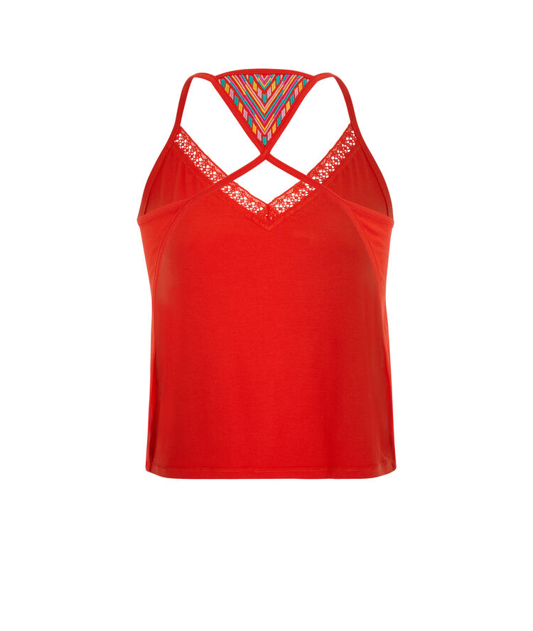 Top rojo futurbestiz rojo.