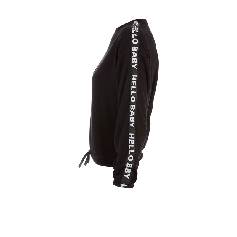 Sudadera negra hellobabiz Sudadera negra hellobabiz;