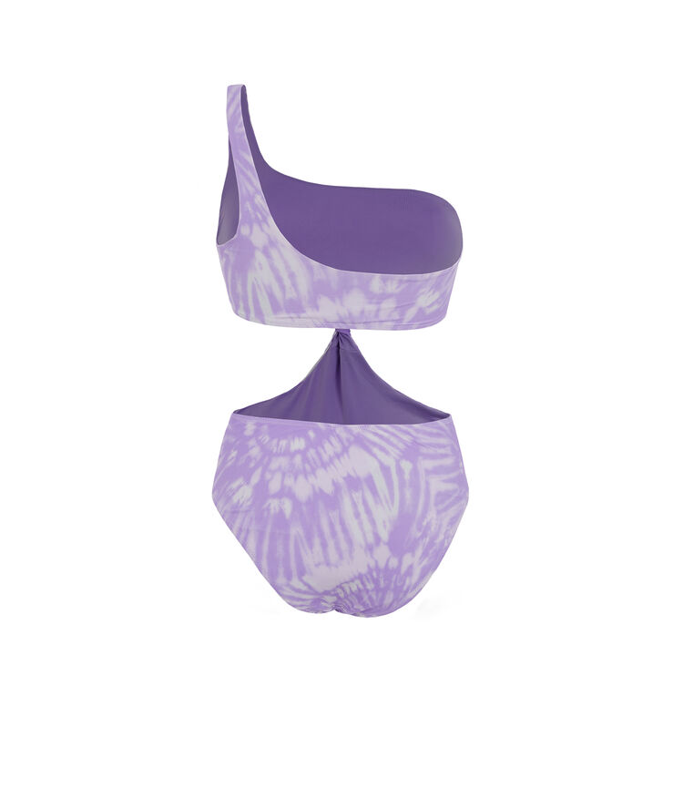 Bañador de una pieza asimétrico - morado morado.