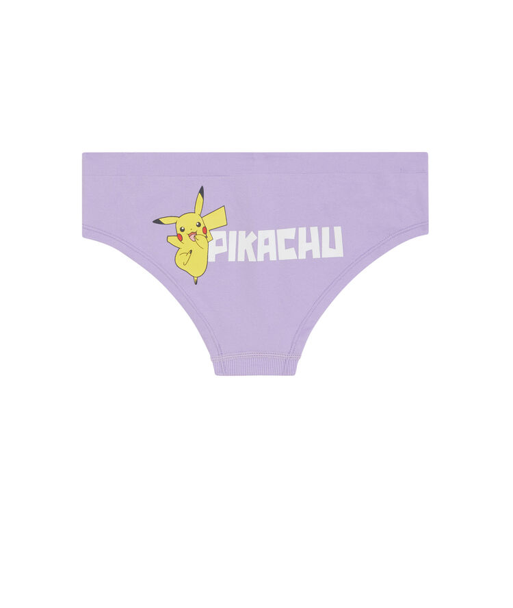 Braguita brasileña con estampado de pikachu - morada morado.