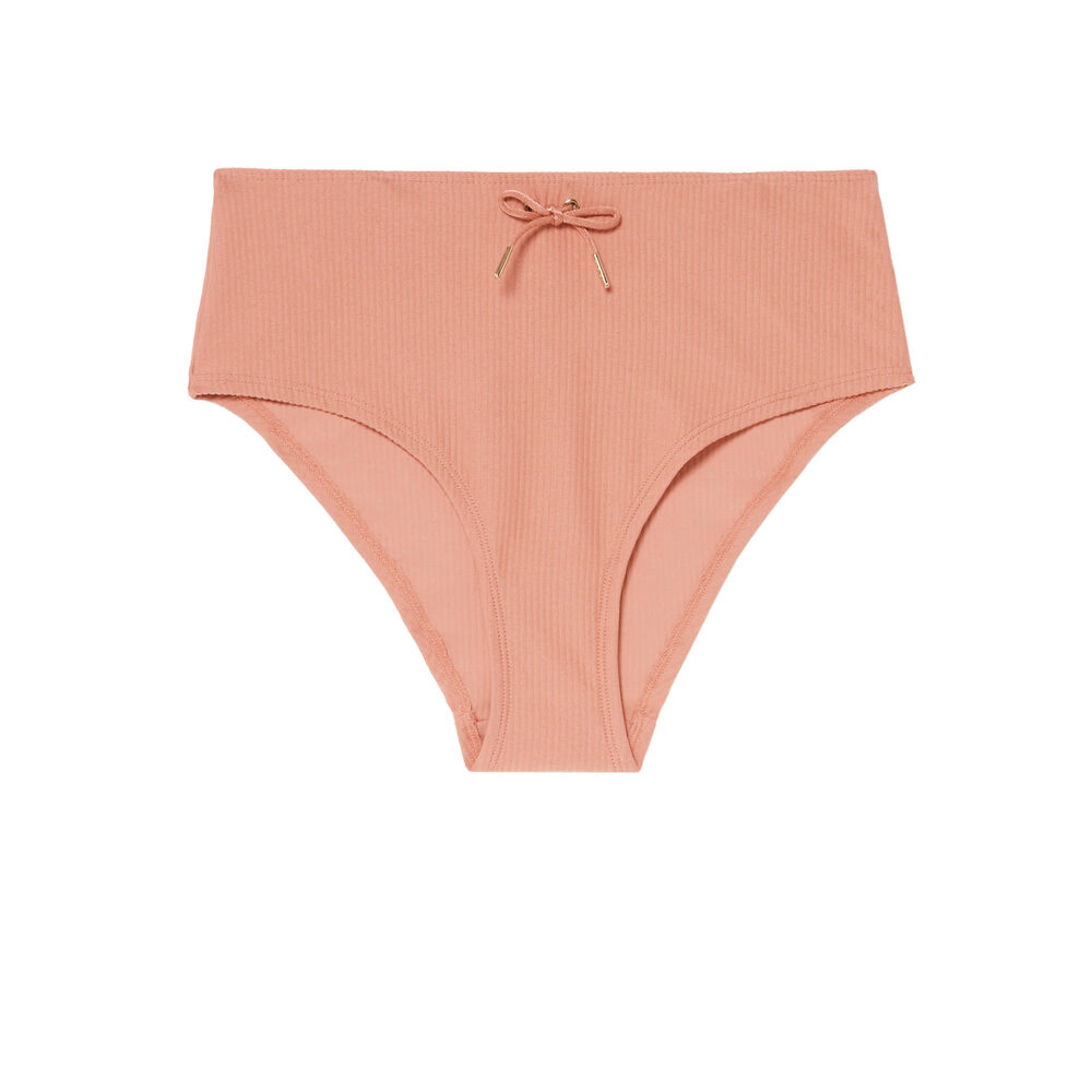 Braguita de talle alto aya x undiz de talle alto - rosa nude rosa.