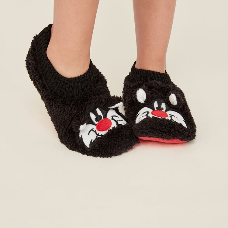 Chaussons grosminet noir cutecatiz black.