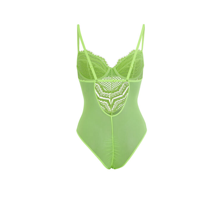 Body amarillo fluorescente madonniz amarillo.